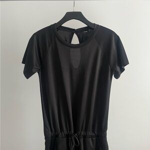 ASOS Black Sport Jumpsuit